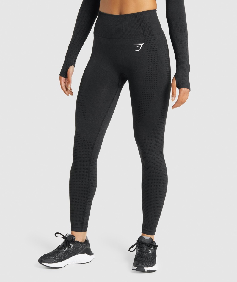 Gymshark Vital Seamless 2.0 Leggings Black Merg