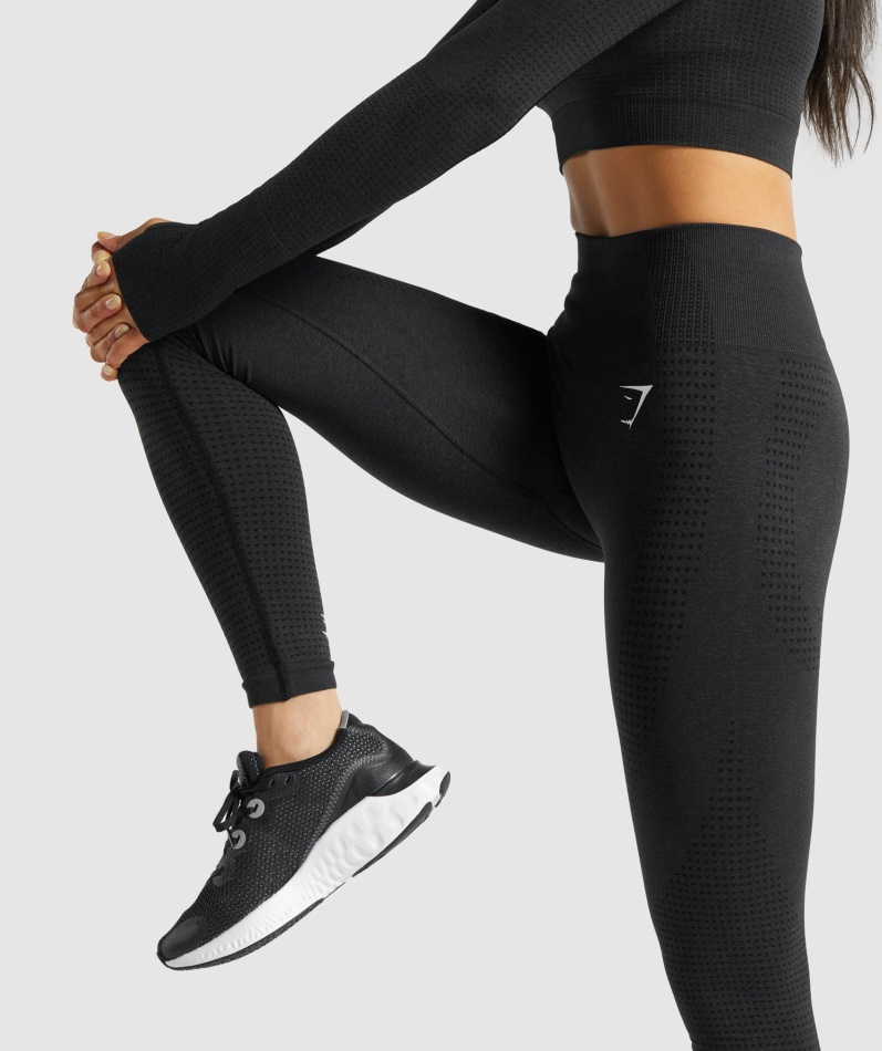 Gymshark Vital Seamless 2.0 Leggings Black Merg