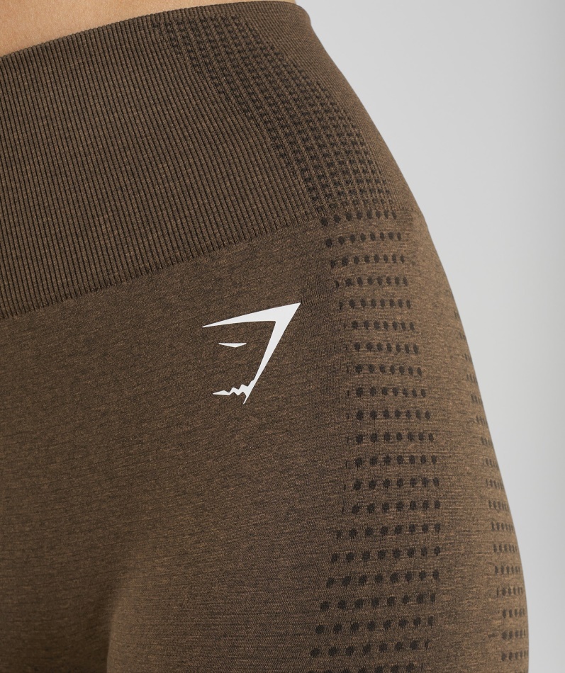Gymshark Vital Sømløs 2.0 Leggings Espresso Marl