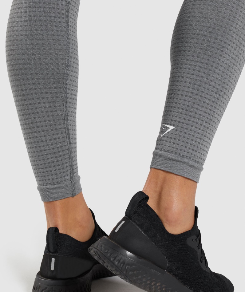Gymshark Vital Seamless 2.0 Leggings Smokey Grey Mergel