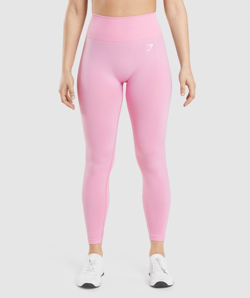 Gymshark Vital Sømløs 2.0 Leggings Sorbet Rosa Mergel