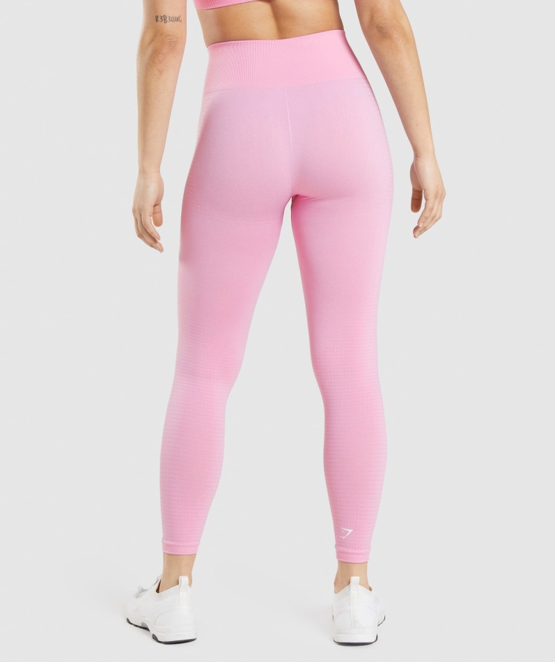 Gymshark Vital Sømløs 2.0 Leggings Sorbet Rosa Mergel