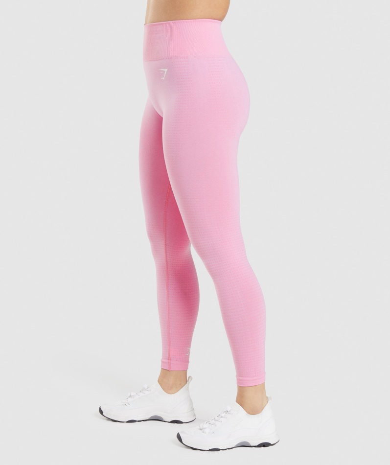 Gymshark Vital Sømløs 2.0 Leggings Sorbet Rosa Mergel