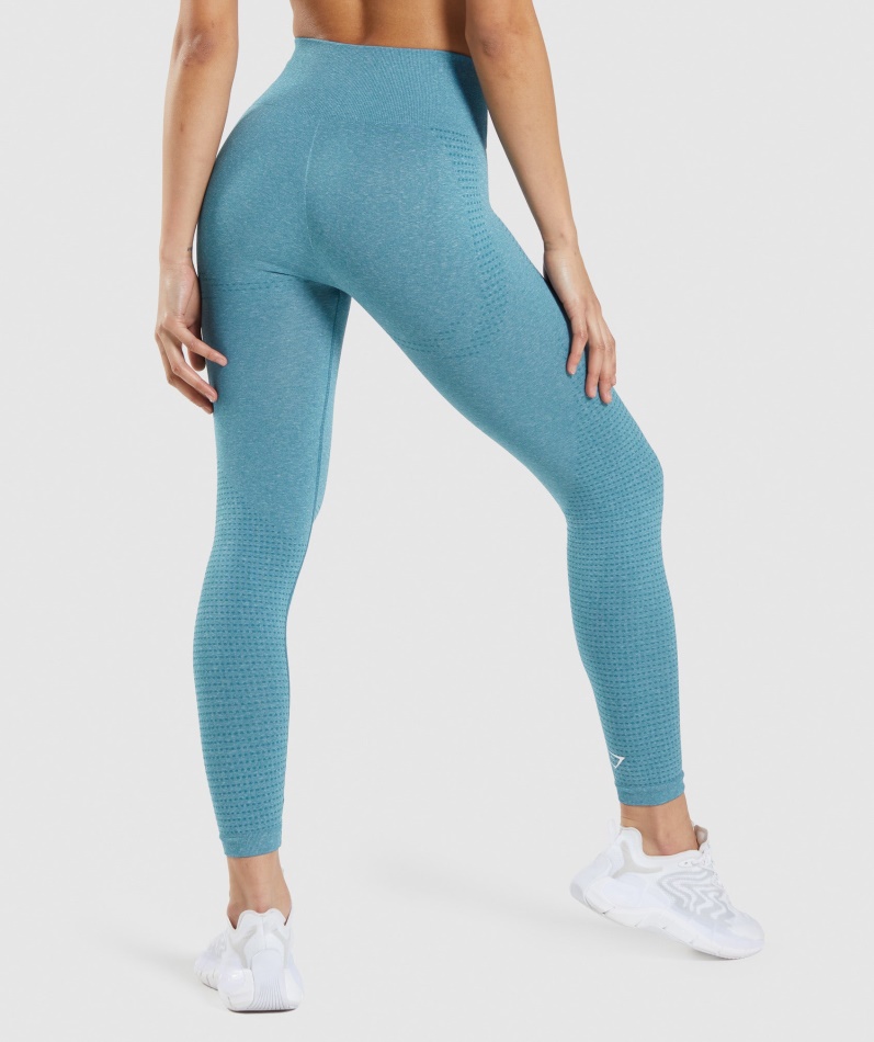 Gymshark Vital Seamless 2.0 Leggings Tahoe Teal Marl