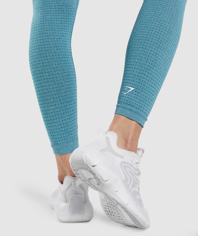 Gymshark Vital Seamless 2.0 Leggings Tahoe Teal Marl