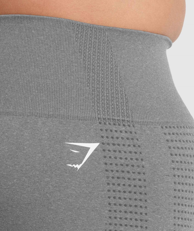 Gymshark Vital Sømløs 2.0 Shorts Smokey Grey Marl