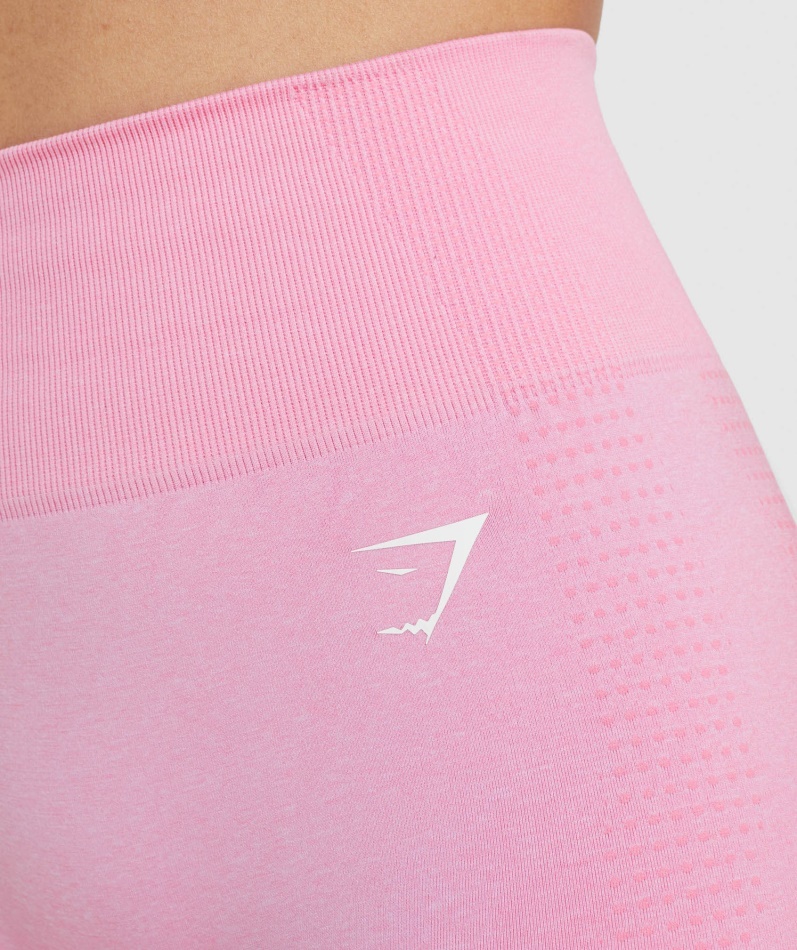 Gymshark Vital Sømløs 2.0 Shorts Sorbet Rosa Mergel