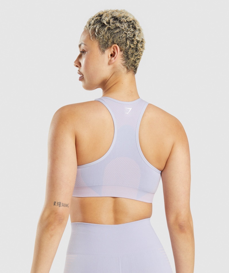 Gymshark Vital Seamless 2.0 Sports-bh Moonstone Blue Merg
