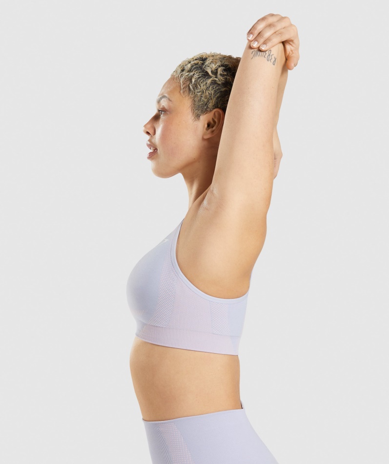 Gymshark Vital Seamless 2.0 Sports-bh Moonstone Blue Merg