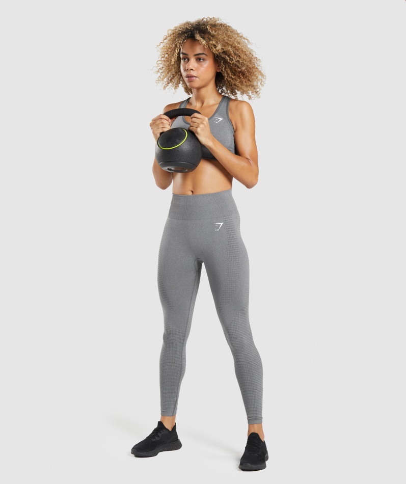 Gymshark Vital Seamless 2.0 Sports-bh Smokey Grey Marl