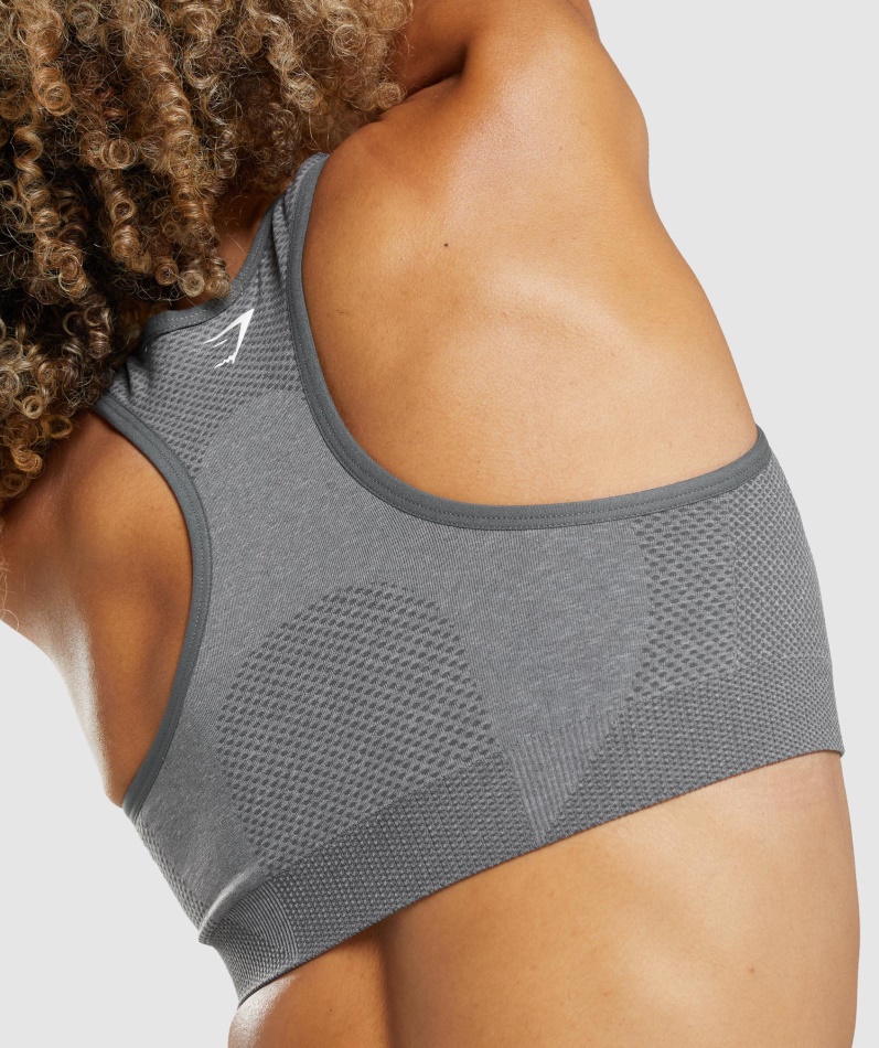 Gymshark Vital Seamless 2.0 Sports-bh Smokey Grey Marl