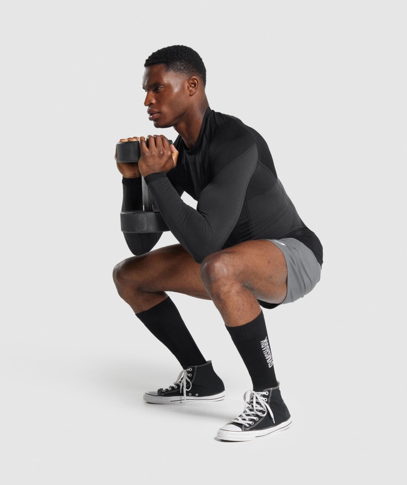 Gymshark Vektløftingssokker Svart
