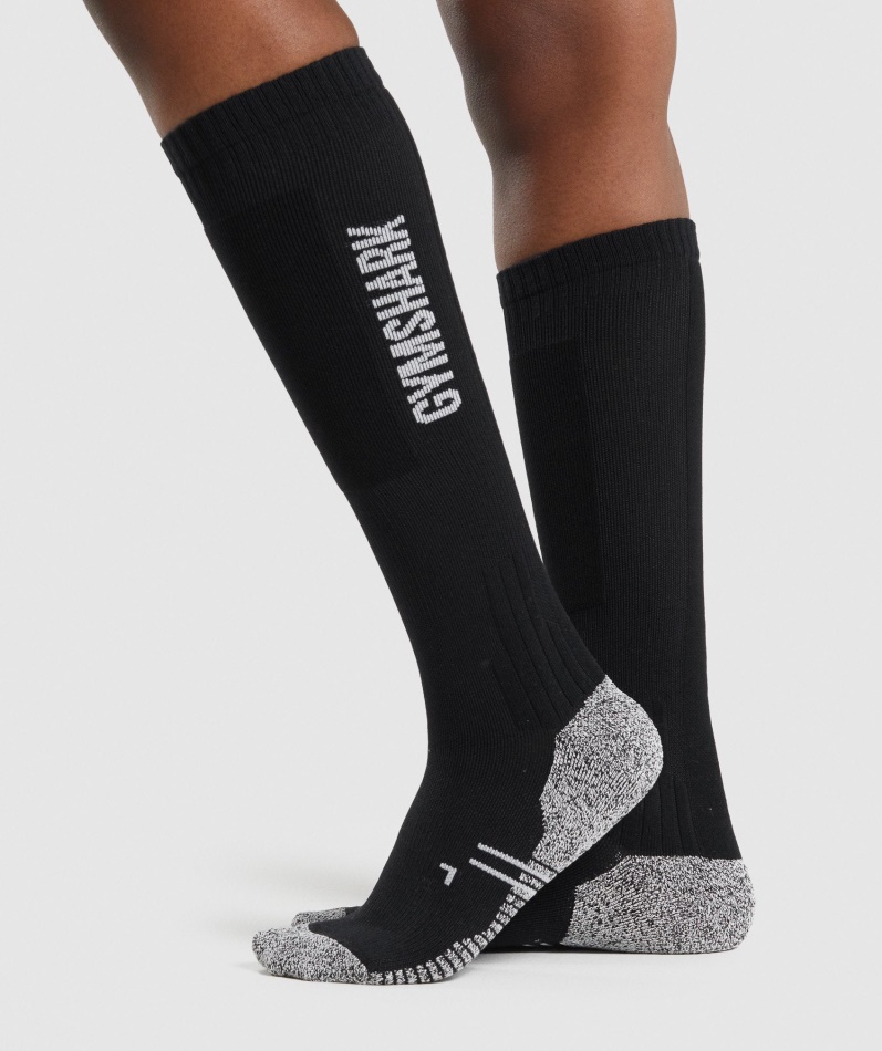 Gymshark Vektløftingssokker Svart