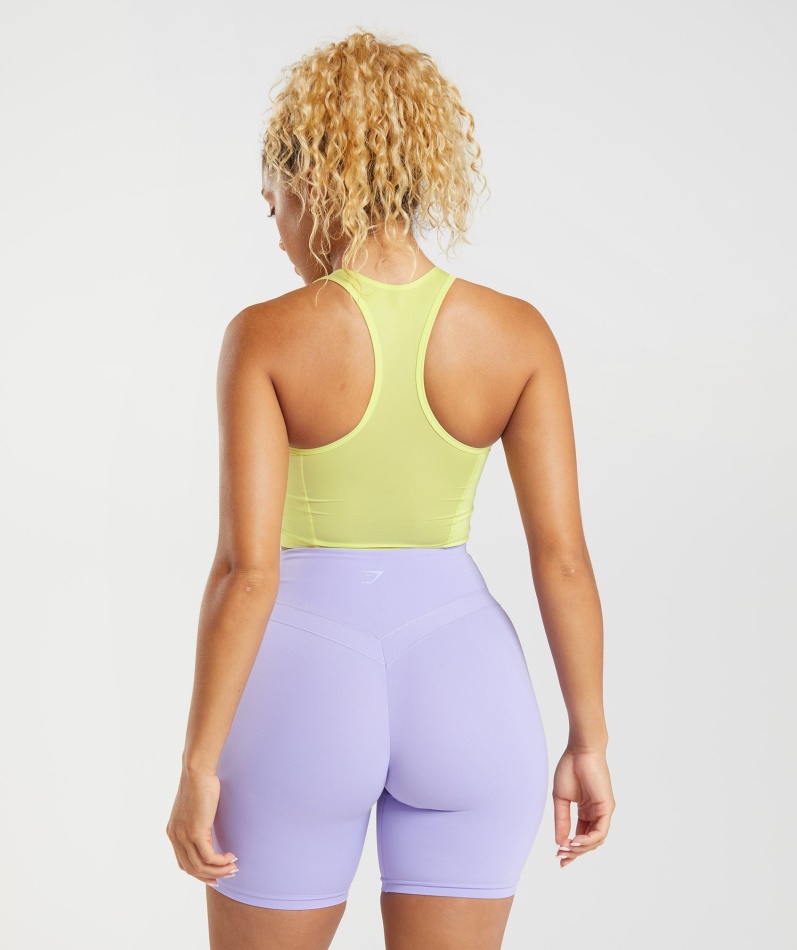 Gymshark Whitney Crop Tank Sea Kelp Green