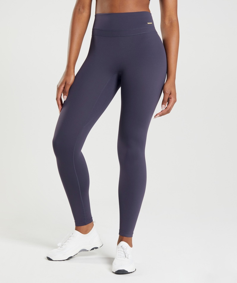Gymshark Whitney Høye Leggings Indigo Marine