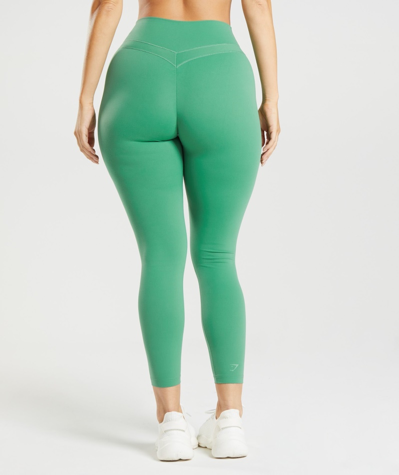 Gymshark Whitney Høye Leggings Palmegrønn