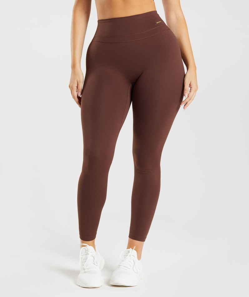 Gymshark Whitney Høye Leggings Blir Brune På Nytt