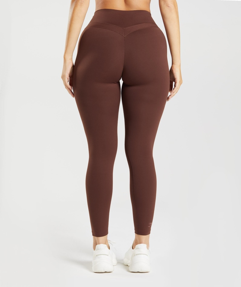 Gymshark Whitney Høye Leggings Blir Brune På Nytt