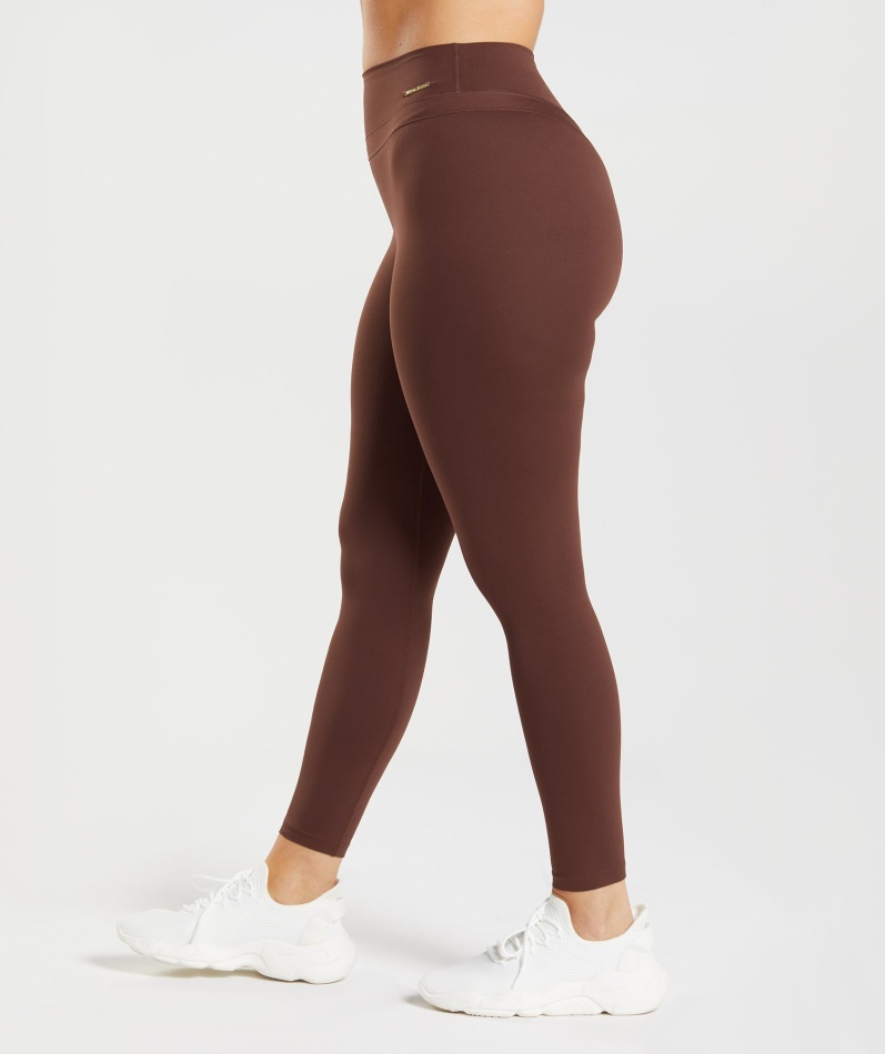 Gymshark Whitney Høye Leggings Blir Brune På Nytt