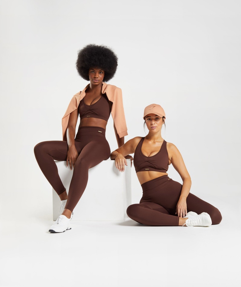 Gymshark Whitney Høye Leggings Blir Brune På Nytt