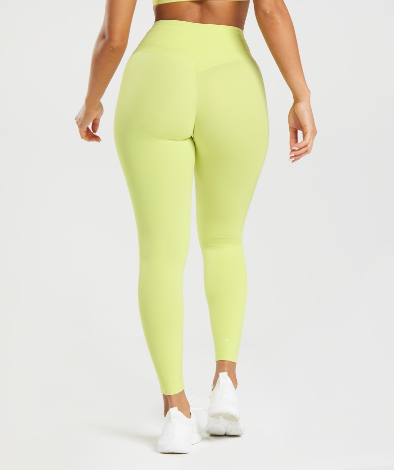 Gymshark Whitney Høye Leggings Sea Kelp Green