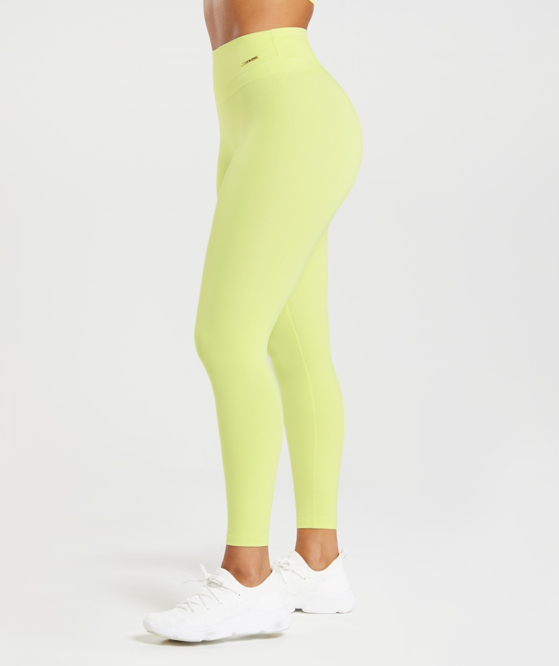 Gymshark Whitney Høye Leggings Sea Kelp Green