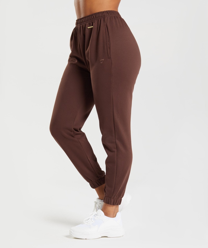 Gymshark Whitney Løse Joggere Tennes Brune