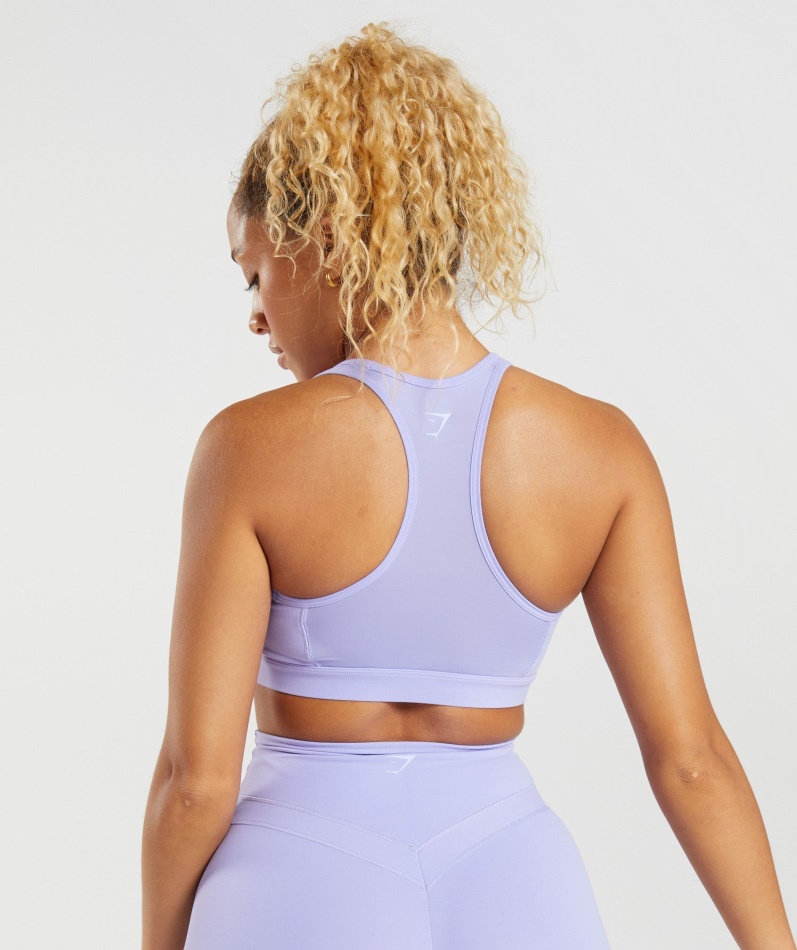 Gymshark Whitney Mesh Sports-bh Wildflower Lilla
