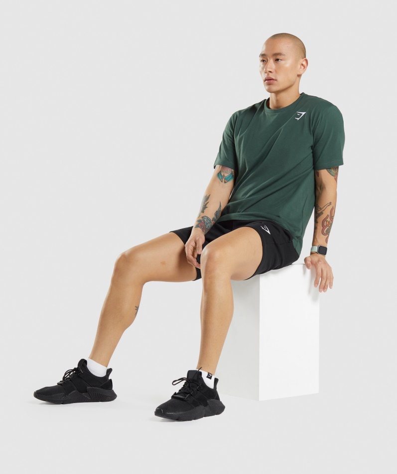 Gymshark Woven Tab Sneaker Sokker 3pk Hvit
