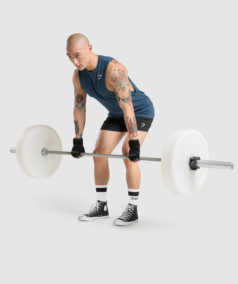 Gymshark Wrap Løftehansker Svart